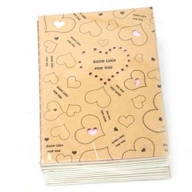 Classical Heart Vintage Diary Book,Hard Cover Notebook,Note Book,Notepad,Note Pad Gift