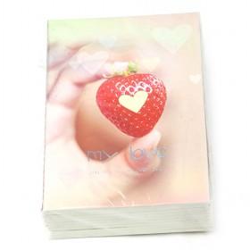 Classical Strawberry Vintage Diary Book,Hard Cover Notebook,Note Book,Notepad,Note Pad Gift