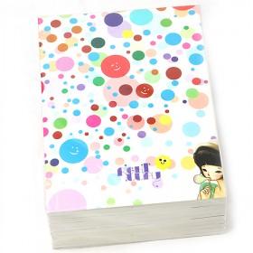 Korean Brand Ballon  Pastoral Notepad Note Pad Diary Book Note Book Agenda Memo Pad
