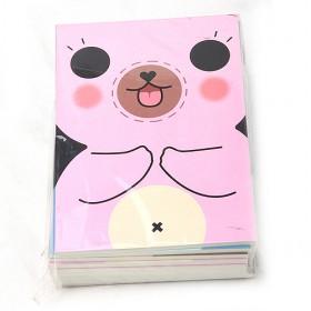 Korean Brand Cute Pastoral Notepad Note Pad Diary Book Note Book Agenda Memo Pad