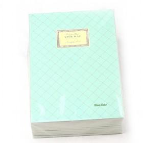 Korean Brand Grid Pastoral Notepad Note Pad Diary Book Note Book Agenda Memo Pad