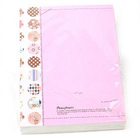 Best Selling Notebook,button Note Book,Korean Design Notepad ,260*190MM,16K80P