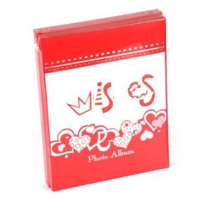 Fashion Red Originality Personality DIY Paste Kraft Paper Photo Albums