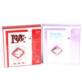 Fashion Red;Purple Personality DIY Paste Kraft Paper Photo Albums