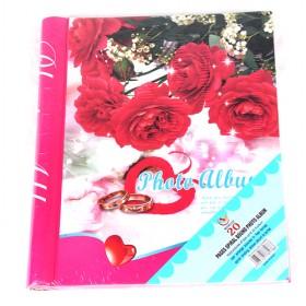 Fashion DIY Peony Korean Sticker Photo Album Double Face Gilding