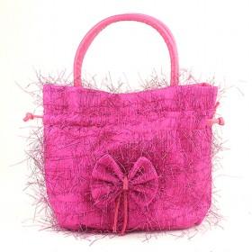 Elagant And Delicated Design Rosered Multifunctional PU Zipping Cosmetic Makeup Bag