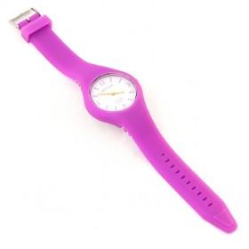 Hot Sale Elegant Fashionable Design Purple Plastic Sport Watch