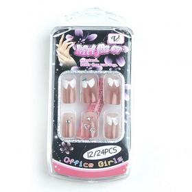 Hot Sale Gelish Fake Nail Set For Girls