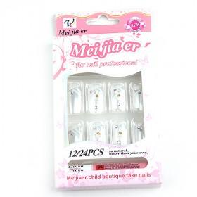 High Quality Pure Fake Nail Set