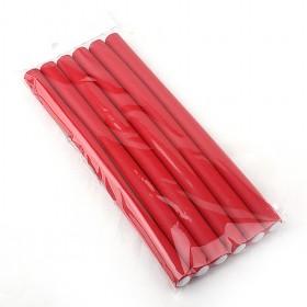 Wholesale Hot-sale Popular Design Red Rubber Rods Hair Roller