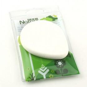 Brand New Novelty Wedge Design White Cosmetic Makeup Powder Puff
