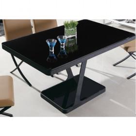 Hot Sale Black Iron Pipe Dining Table