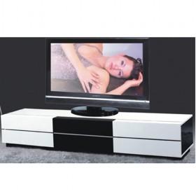 Fashionable Design Black And White TV Cabinet/ Tv Stands/ Tv Furniture