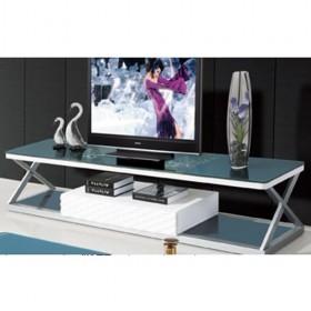 Elegant Ocean Blue Glass TV Cabinet/ Tv Stands/ Tv Furniture