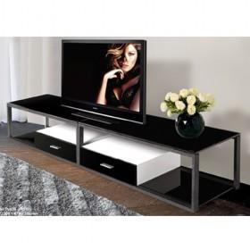 Black 2200mm Large Size Simple Design TV Cabinet/ Tv Stands/ Tv Furniture