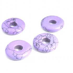 Round Turquoise Pendants