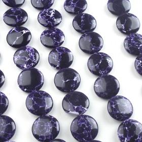 Purple Natural Turquoise Stone Beads