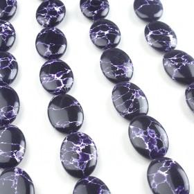 Elegant Purple Turquoise Stone Beads