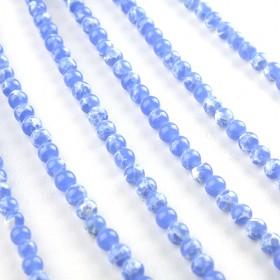 4mm Light Blue  Turquoise Stone Beads