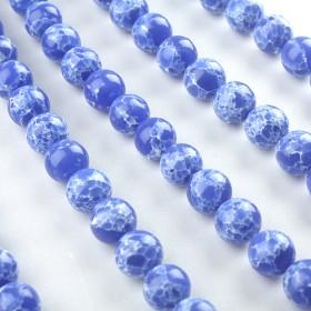 Blue Natural Turquoise Stone Beads