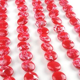 16mm Red Turquoise Stone Beads
