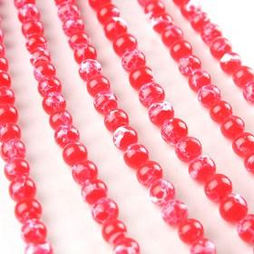 10mm Red Natural Turquoise Stone Beads