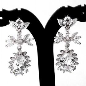 Fine Zircon Earrings