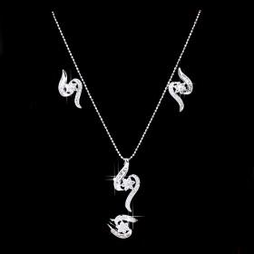 Nice Zircon Necklace Set