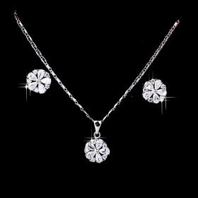 Hot Sale Zircon Necklace Set