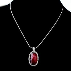 Red Alloy Necklace