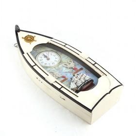 White Craft Clock Classical Clock Europe Style Clock