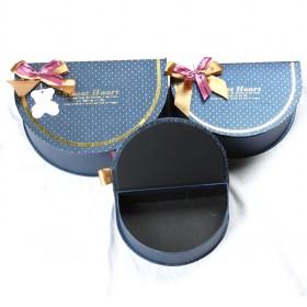 Hot Sale! Half Round Gift Box For Pendant Bracelet Bangle Earring