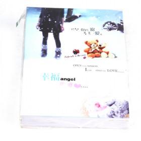 New Cute Snow Flower Diary Book,Notepad,Note Pad Memo,Paper Notebook,note Book, 260*190MM,16K70P