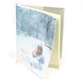 Hot Stationery 2013 New Arrival Snow Girl Diary Book Memo Book Notepad Note Book,260*190MM,16K98P