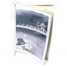 Promation!New Fashion Piano Cute Mini Diary Book,Notepad,Note Pad Memo,Paper Notebook,note Book,262*192MM,16K112P