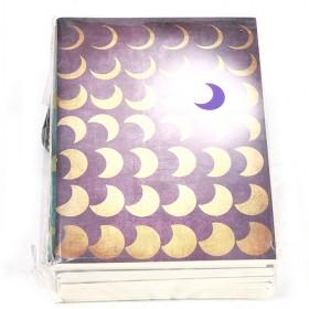 Cute Moon Note Books;Diary Books;School Books;Kids Gifts,64K38P,140*103MM