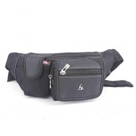 High Quality Multifunctional Waterproof Nylon Waist Bag/ Fanny Pack/ Cross Body Bag