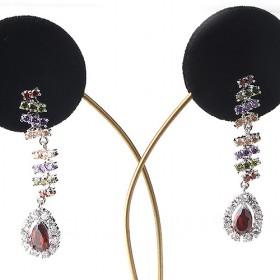 High Grade Zircon Earrings