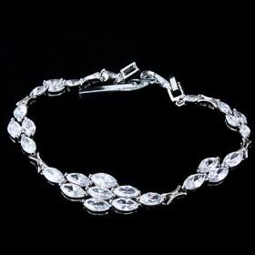 White Zircon Bracelet