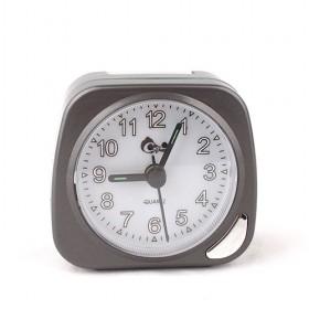 High Quality Black Trapezoid Decorative Mute Alarm Quartz Wall Clock