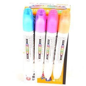Highlighter Fluorescence Pen For LED Writing Board ,colorful Fluorescence Marker,12pc/box, 6624