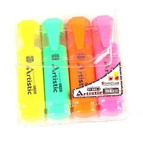 Highlighter Fluorescence Pen For LED Writing Board ,colorful Fluorescence Marker,4pc/box, 8824