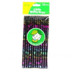 Wooden Multi-Color HB Standard With Eraser Pencil,A-03