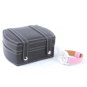 Hot Sale Euro Black Suitcase Watch Case Display Packing Box