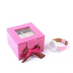 Hot Sale Euro Watch Case 2 Capacities Display Packing Box