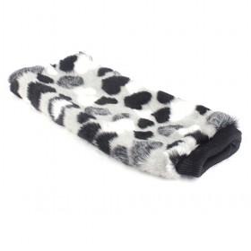 Nice Women Ladies Fur Leg Warmer Muffs Foot Cover Boots Sleeve Warm Longwool Leopard