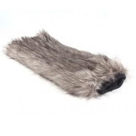 Best Women Ladies Fur Leg Warmer Muffs Foot Cover Boots Sleeve Warm Longwool Leopard