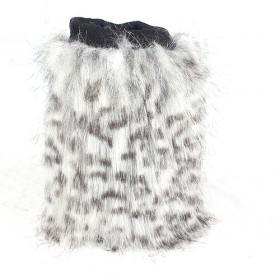 Great Faux Fur Leg Cover Warmer Muffs Boots Leggings Socks Faux Fur Foot Cover Socks Cover