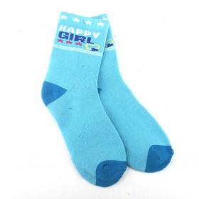 Blue Cotton Girls Socks 3-6year,breathe Freely Princess,ballet Shoes,lace And Rose