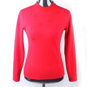 2013 Fashion Red Highneck Womwn Shape Underwear Seamless Thermal Underwear Set ,ware Underwear